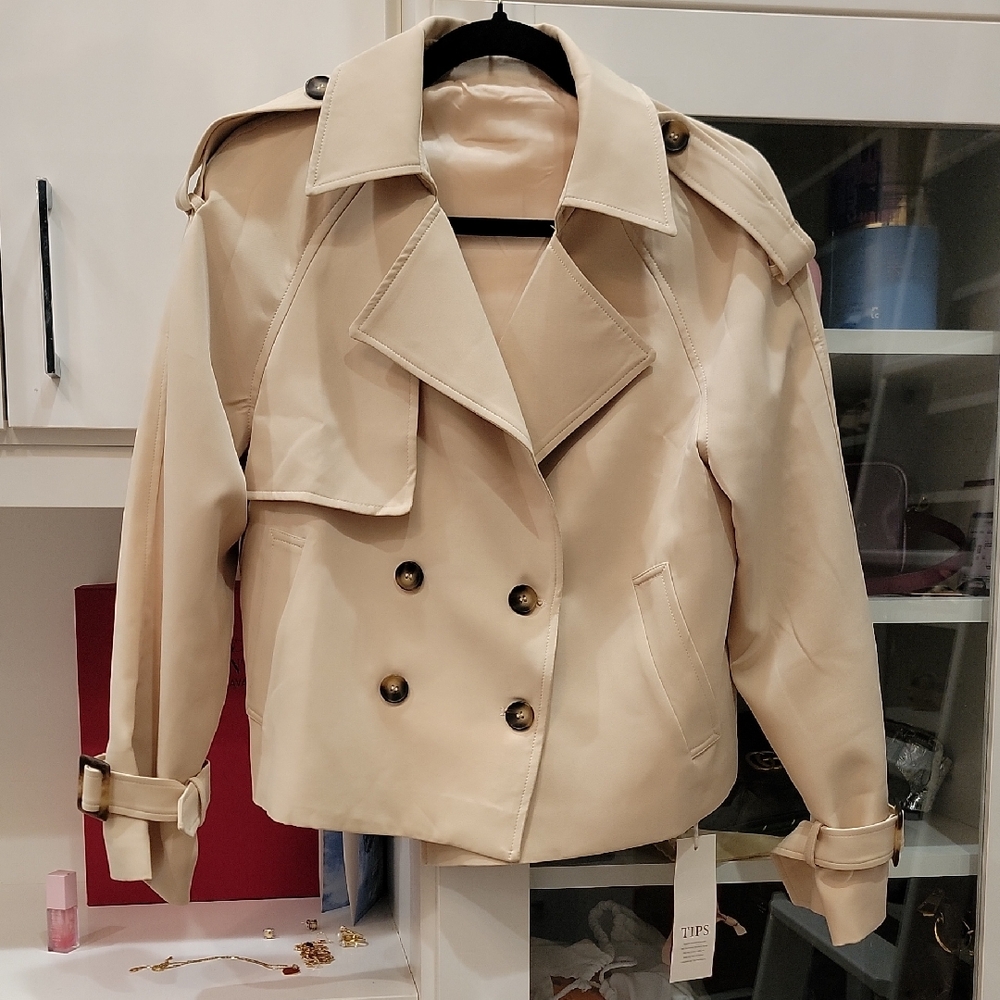 NWT Trench-TYPE Jacket - Picture 2 of 8